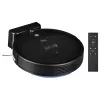 Roboterstaubsauger TEESA Smart VAC 2 — rund, schwarz, 1000 Pa Saugleistung, 9,6 V/2000 mAh Li-Akku, 0,2 l Staubbehälter, WLAN, automatische Rückkehr