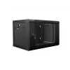 Wandgehäuse LANBERG WF01-6406-10B, 6U, 19 Zoll, 600×374×450 mm, schwarz, 60 kg