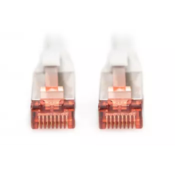 Netzwerkkabel Digitus CAT 6 S/FTP RJ-45 30m Grau