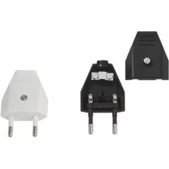 Elektrischer Netzstecker Bachmann 900.010 Schwarz