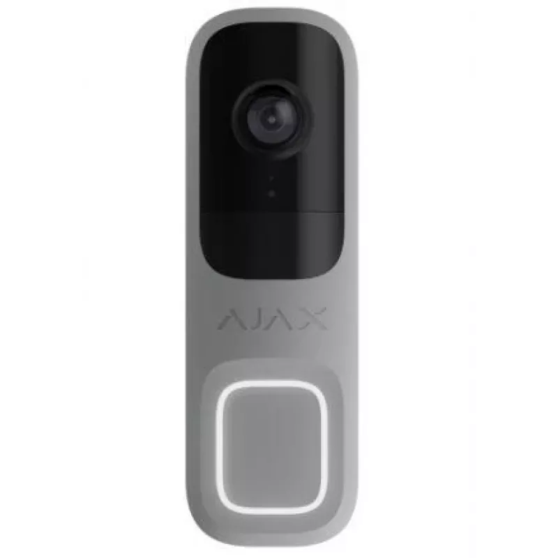 Video-Türsprechanlage Ajax 8EU ASP Grau 4MP mit KI-PIR-Sensor
