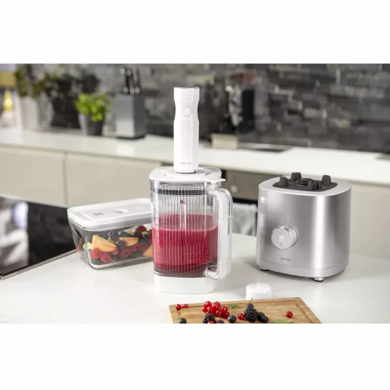 Vakuumiergerät ZWILLING FRESH & SAVE Weiß Pumpe, Akku 3,7 V, Micro-USB-Ladeanschluss, 190×50×50 mm, 330 g