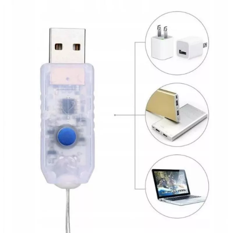 LED-Vorhang Extralink KURTYNA LED 3x3 mit Fernbedienung (Modell EX.73172)