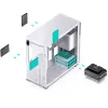 PC-Gehäuse Jonsbo D41 STD Midi Tower Weiß