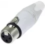 Neutrik NC3FXX-WT - XLR - Schwarz - Edelstahl - Weiß - Bronze - Polyamid - Polyoxymethylen (POM) - Polyurethan - Zink - IP40 - 2,5 mm² - 1,5 V (NC3FXX-WT)