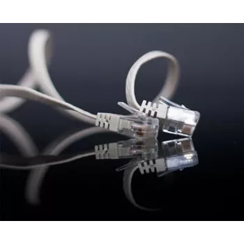 Netzwerkkabel ShiverPeaks SP713-SLW Weiß 3m Cat6 U/UTP
