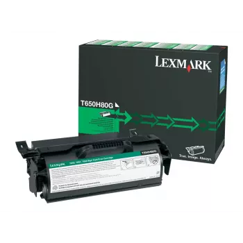 Toner Lexmark T650H80G 30000 Seiten Schwarz