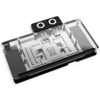 Wasserkühler Alphacool Core RX 9070 XT Nitro+ transparent/chrom mit Backplate