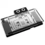 Wasserkühler Alphacool Core RX 9070 XT Nitro+ transparent/chrom mit Backplate