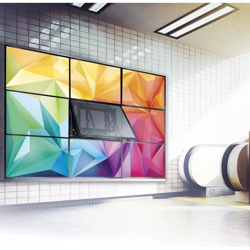 Feste Halterung Edbak VWPOP95-L Videowand-Displayhalterung