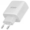 Savio LA-12 Ladegerät für Mobilgeräte Universal Weiß AC Schnellladen Indoor
