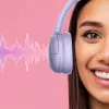 Kopfhörer MANTA HDP1001PU Rytmo Elegance Lila over-ear kabelgebunden, Modell HDP1001PU