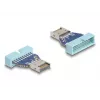 DeLOCK USB Adapter Pfostenstecker männlich auf internen USB Typ-E Key A männlich 10 Gbit/s