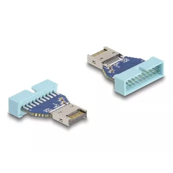 DeLOCK USB Adapter Pfostenstecker männlich auf internen USB Typ-E Key A männlich 10 Gbit/s