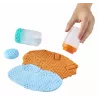 Plastikmasse Wonder Factory Never Dry Dough, Hellblau, Orange