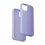 Silikonhülle Vention KUFV0-20 für iPhone 15 Plus, lila, Soft-Touch, leicht
