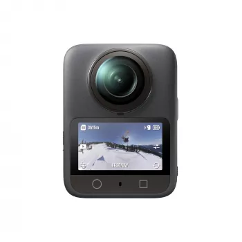 Actionkamera DJI Osmo 360 Standard Combo — 8K Ultra HD, 120 MP CMOS, 240 fps, elektronische Stabilisierung, 2 Zoll Display, MicroSD, 183 g, schwarz