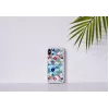 Handyhülle iKins für iPhone XS / iPhone X S – weiß poppin rock schützende Rückabdeckung