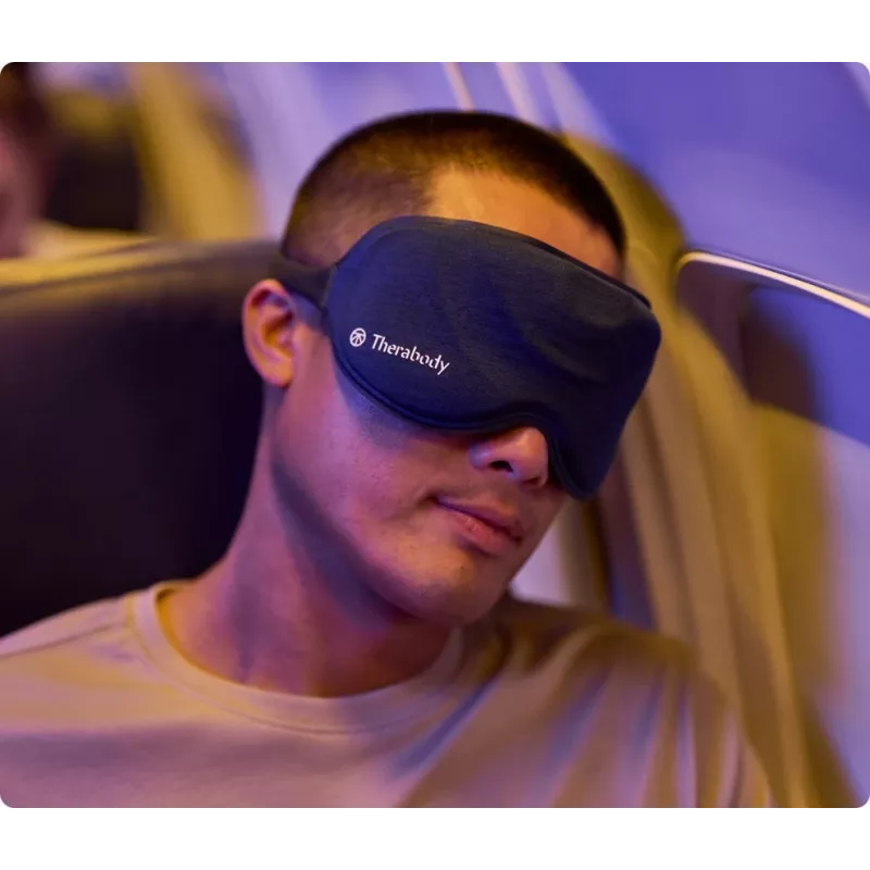 Therabody SleepMask Massagegerät Face Schwarz, Blau