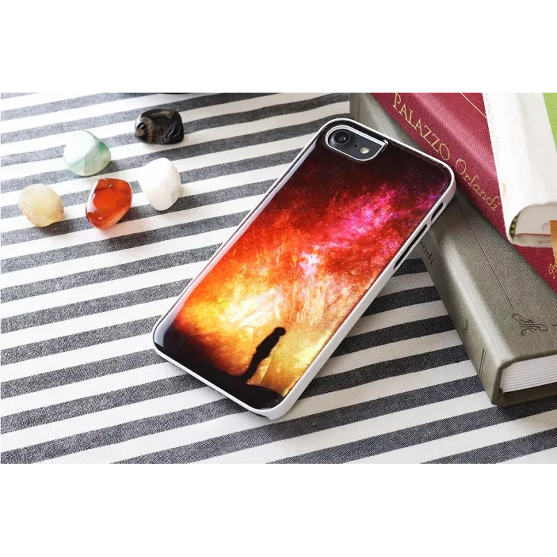 Schutzhülle iKins für Apple iPhone 8/7 — Starry Night weiß