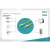 Patchkabel Digitus CAT 5e U/UTP DK-1512-050/Y 5m Gelb