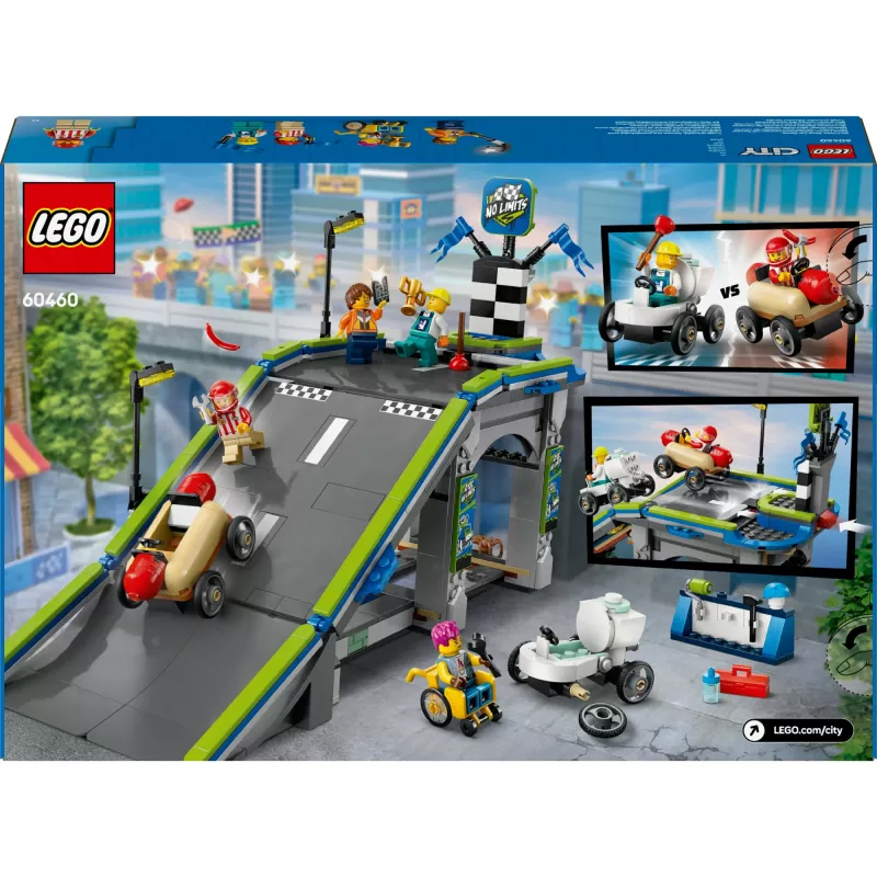 LEGO CITY 60460 No Limits: Race Car Ramp Truck
