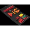 Mechaniker-Werkzeugsatz Wera 05006632001 25 Werkzeuge Rot Gelb