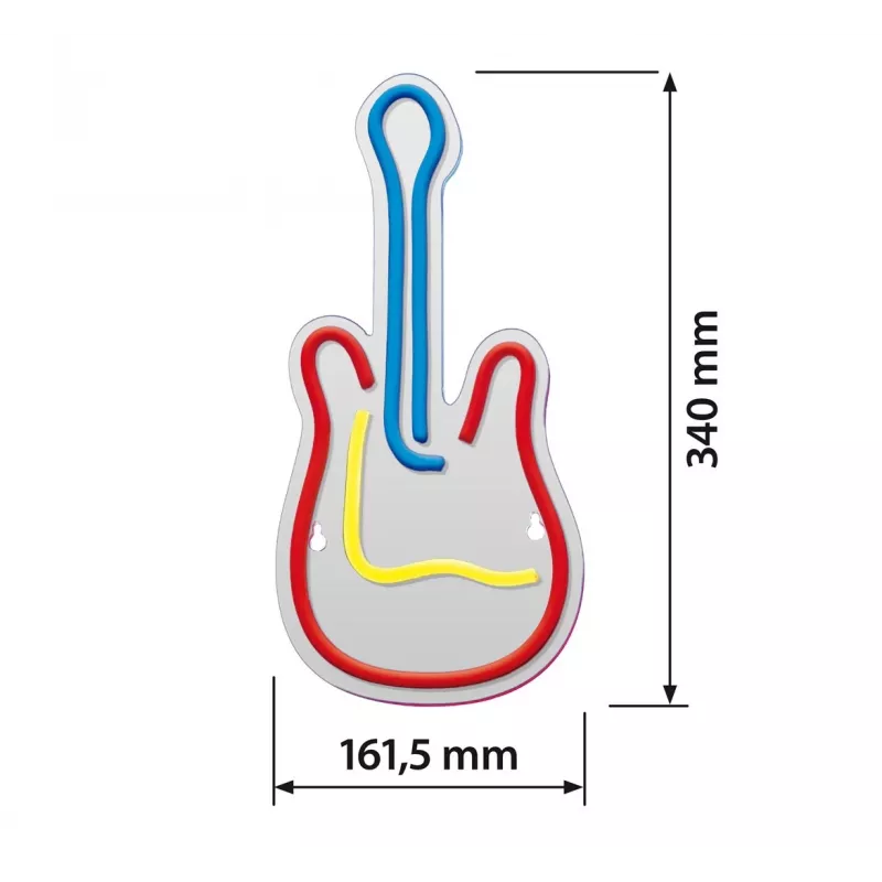 Actis Neon LED ACS-NEON Gitarre