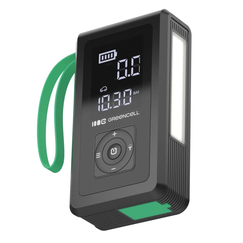 Green Cell PowerBoost Air Kfz-Starthilfegerät mit Kompressor, 8000 mAh, 1000 A (CJSGC03)