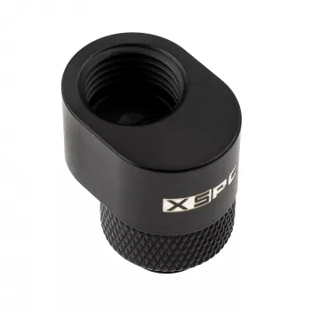 XSPC G1/4 Rotary 7mm Offset Fitting - mattes Schwarz