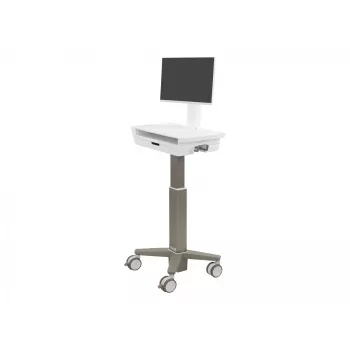 Multimedia-Wagen Ergotron CareFit schlank 2.0 Grau Weiß Aluminium Kunststoff Stahl
