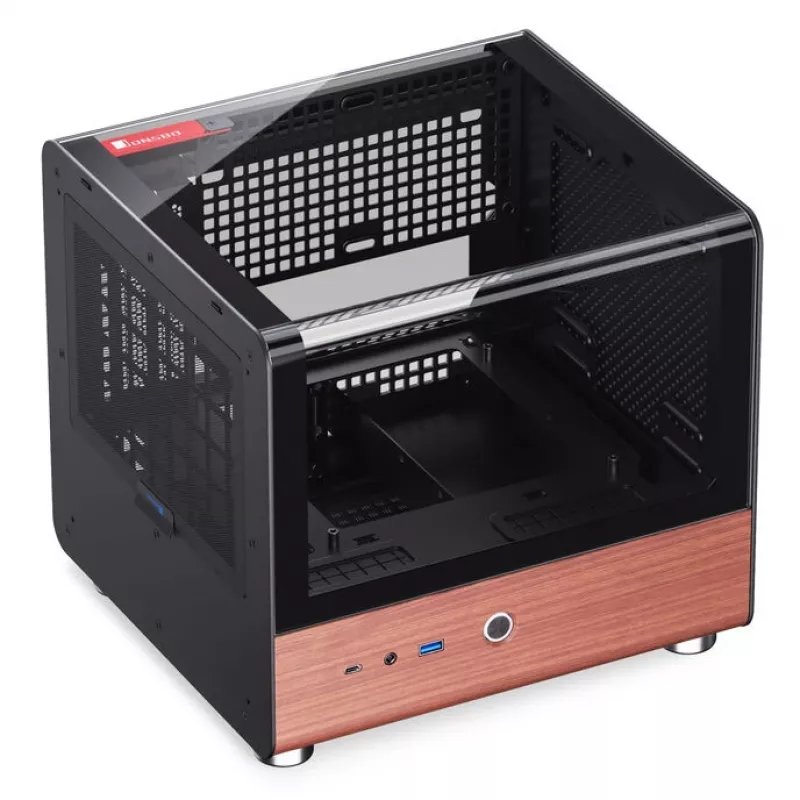 PC Case Jonsbo TK-0, Mini-Tower, Mini-ITX, Schwarz