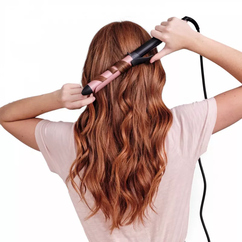 BaByliss C452E 32mm Lockenstab Lockenstab Warmes Schwarz, Rosé 98,4 (2,5 m)