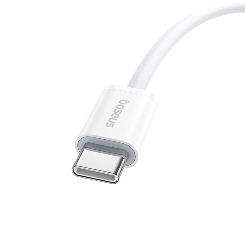 Baseus Superior USB-C-zu-USB-C-Datenkabel 2 m 30 W Weiß