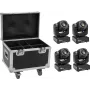 Moving Head Spot EUROLITE TMH-S60 4x LED mit Transportcase