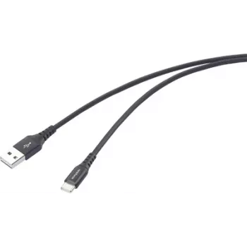 Renkforce RF-6872332 USB-Kabel Schwarz