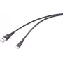 Renkforce RF-6872332 USB-Kabel Schwarz
