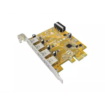 Interne USB 3.2 Gen 1 (5 Gbit/s) PCIe-Schnittstellenkarten-Adapter — Sunix USB4300N, 78×121×18 mm
