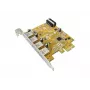 Interne USB 3.2 Gen 1 (5 Gbit/s) PCIe-Schnittstellenkarten-Adapter — Sunix USB4300N, 78×121×18 mm