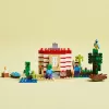 LEGO Minecraft Set 21275 TNT Dschungelhaus Bauspielzeug, 287 Teile, 2 Minifiguren, ab 8 Jahren