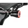 Rockbros Q5 schwarzes Rücklicht für Fahrräder mit intelligentem STOP-System