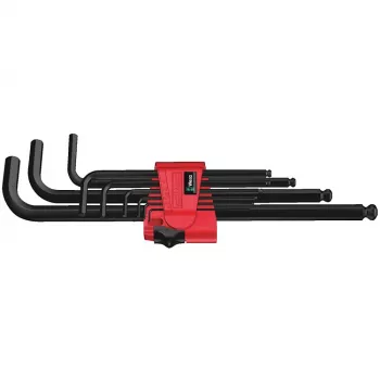 Wera 950/9 Hex-Plus 6 L-förmiger Sechskantschlüssel Metrisch 9 Stück