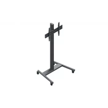 Mobiler TV-Wagen EDBAK TRE100 für 42–75 Zoll Bildschirme, max. Traglast 70 kg, schwarz