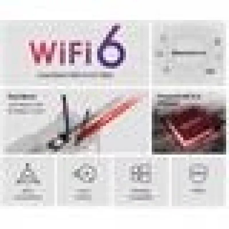 Kabelloser USB-Adapter MERCUSYS MA70XE AX1800 mit Bluetooth 5.4 – Wi‑Fi 6 (AX1800)