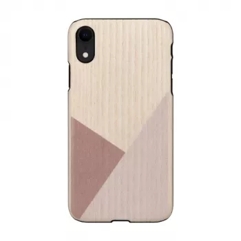 Smartphone-Hülle man and wood für iPhone XR – tulip Schwarz, schützende Hartschale