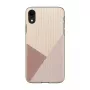 Smartphone-Hülle man and wood für iPhone XR – tulip Schwarz, schützende Hartschale