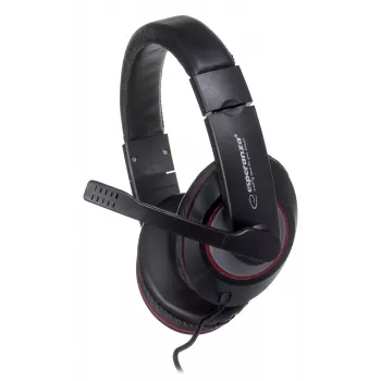 Kabelgebundene Kopfhörer ESPERANZA EH118, ohrumschließend, Kopfbügel, 2,5 m Kabel, 20–20.000 Hz