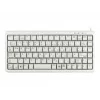 Cherry G84-4100 kompakte Tastatur, hellgrau, USB/PS/2