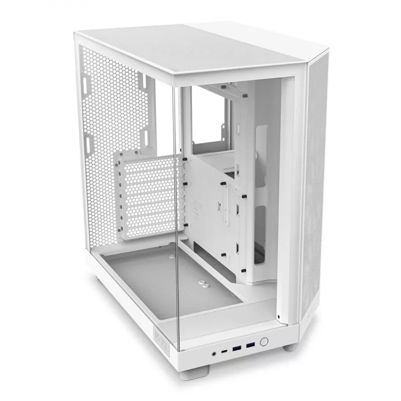 NZXT H6 Flow Mid-Tower Gehäuse - Weiß
