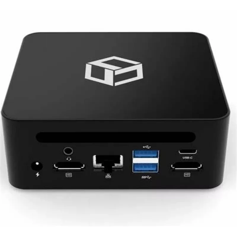Mini PC Qoobe AP12450 i5-12450H/16GB/SSD 1TB/Win 11 Pro Schwarz